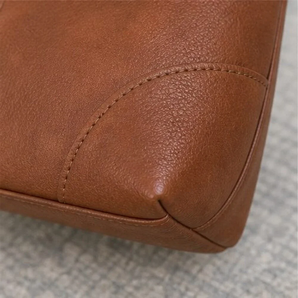 Gray Pebbled Crossbody Bag